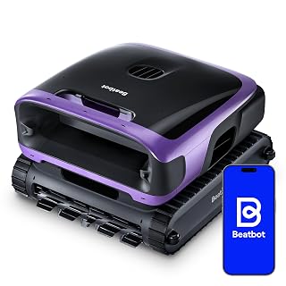 (2026 New) Beatbot Sora 70 Pool Vacuum Robot,360° Top-to-Bottom Cleaning, Smart Surface Parking, 6L Capacity, 6800GPH Super Power for In-Ground Pools Up to 3,200 sq. ft,Lilac - Amazon product rated Grade B