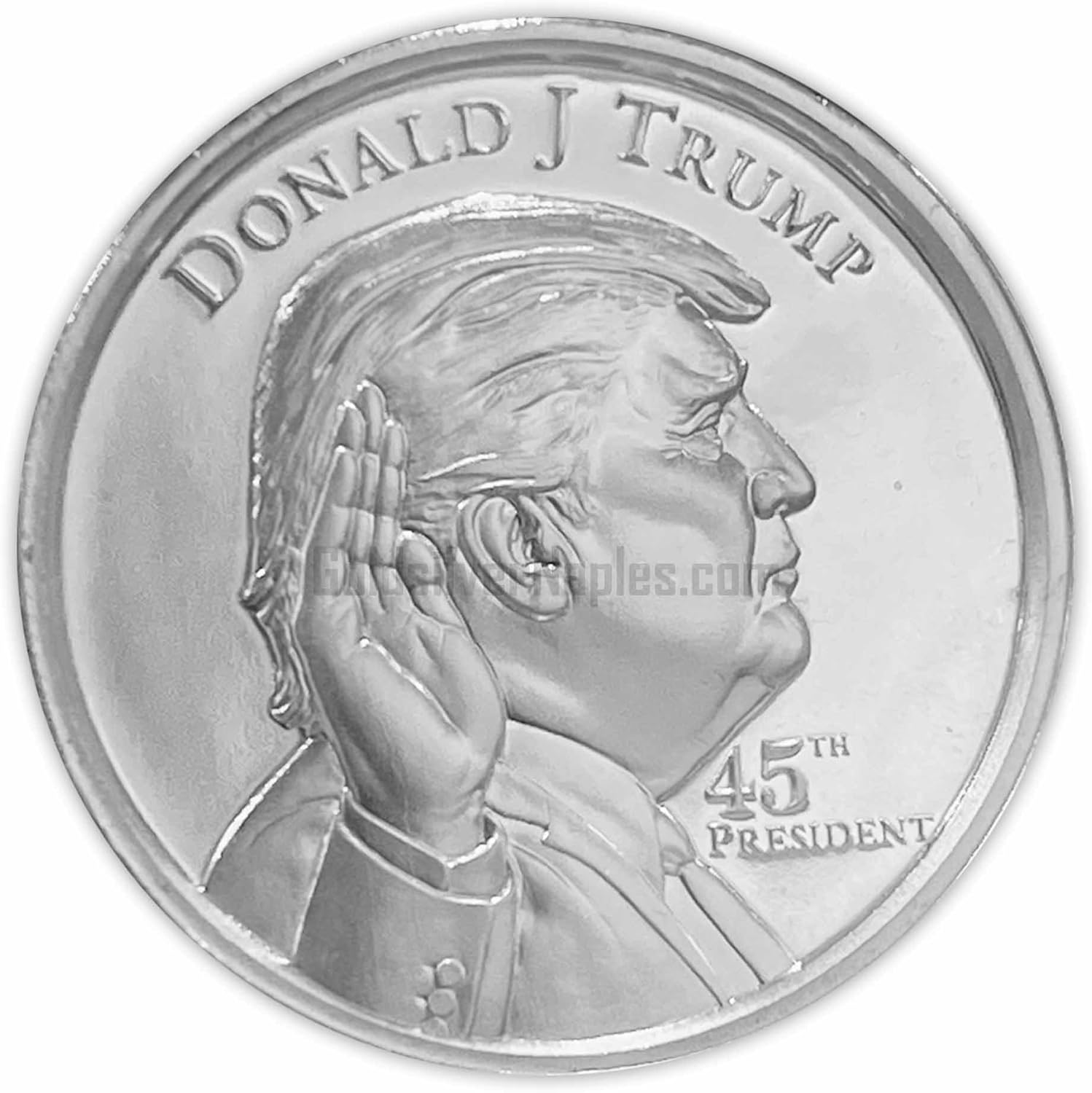 1oz Trump "The oath" inauguration of president silver display capsule