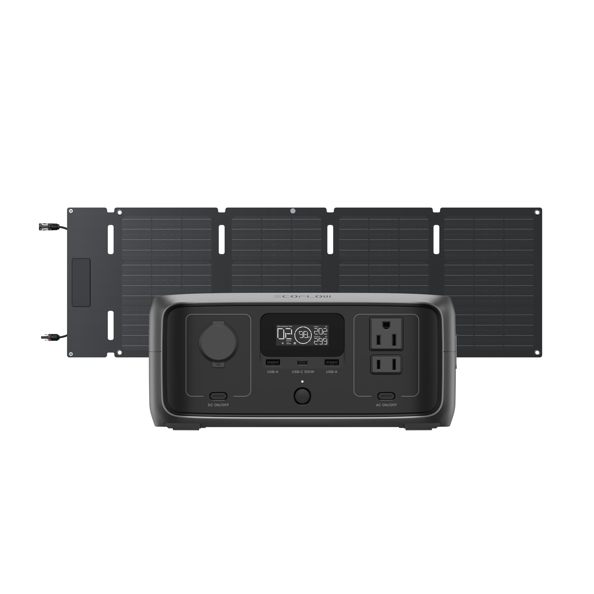 Amazon.co.jp: EcoFlow RIVER 3(230) ポータブル電源 ソーラーパネル