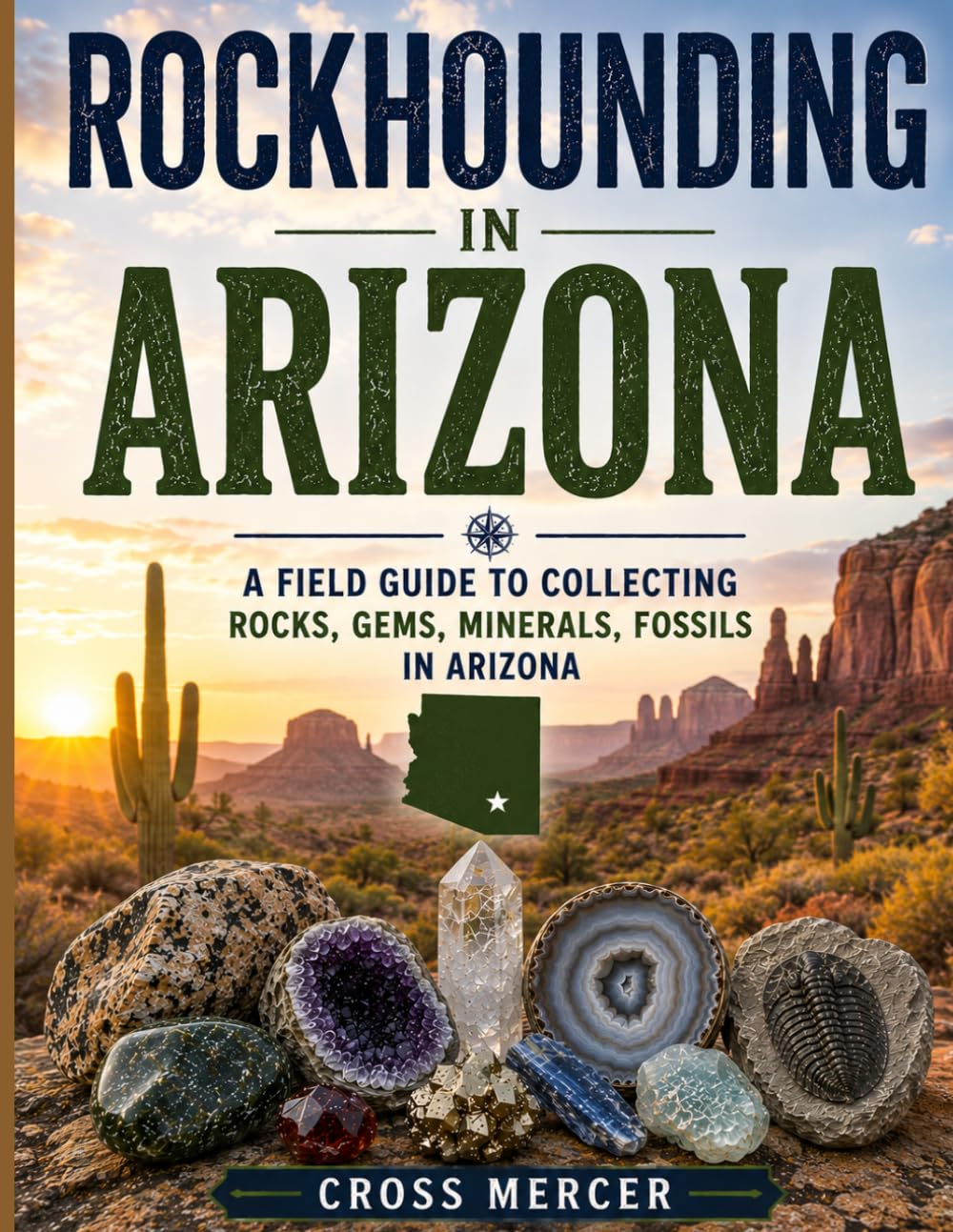 Rockhounding in Arizona: A Field Guide to Collecting Rocks, Gems, Minerals, and Fossils in Arizona