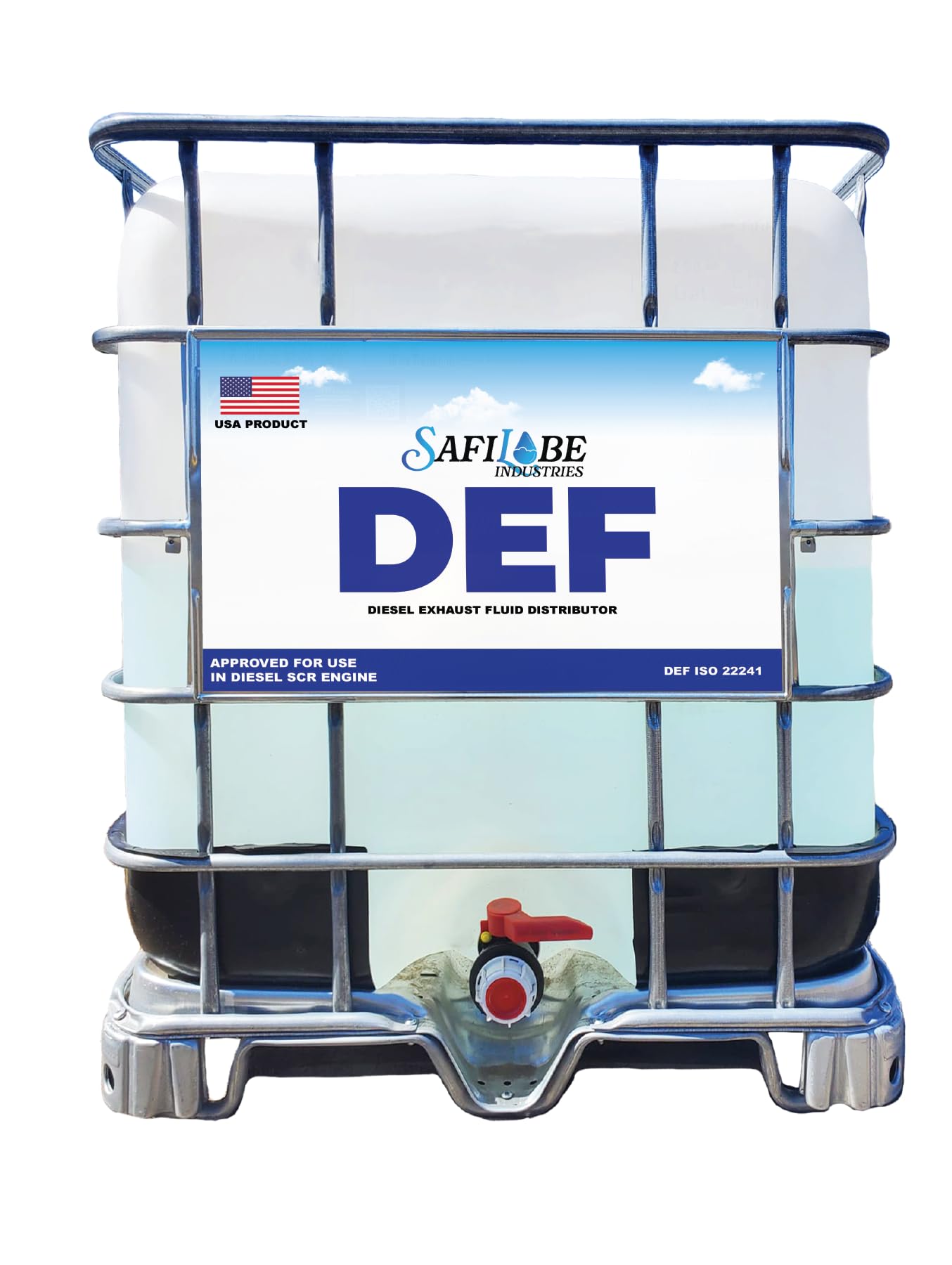 330 Gallons Diesel Exhaust Fluid (DEF) Tote
