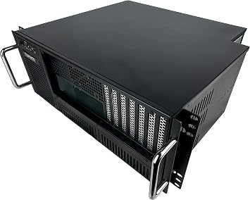 4U Server Chassis - Front I/O Access to PCI Cards - Rackmount Computer Enclosure - Compact 15" Depth Case ATX, Micro ATX, Mini-ITX 7X Full Expansion Slots - 8 Bays 2X 5.25 6X 3.5 - Tupavco TP1842