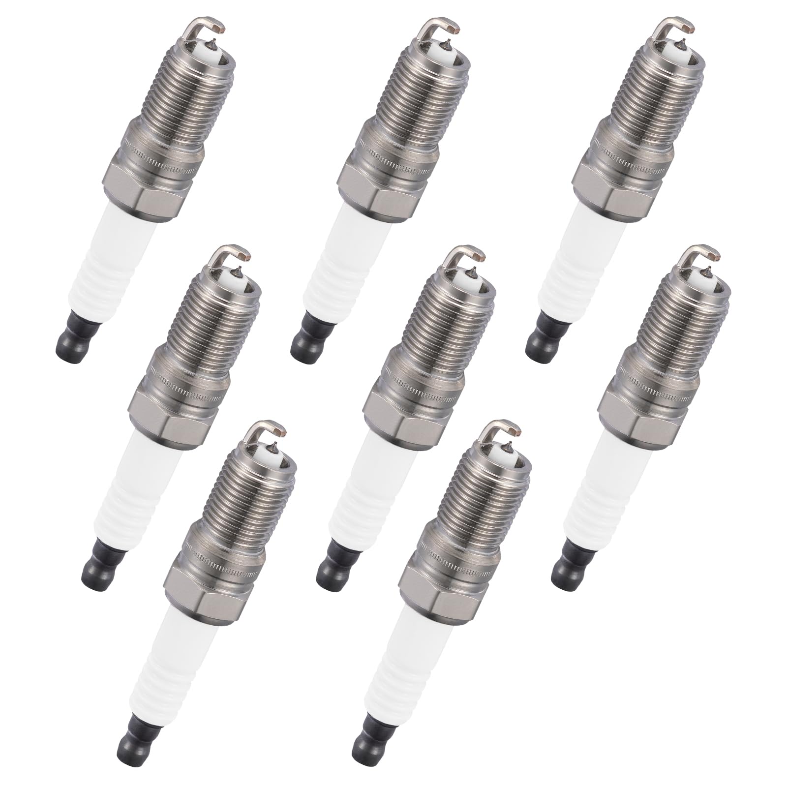 BDFHYK 97287 Iridium Spark Plugs Compatible with Chevy Malibu Cavalier Escape Mustang Taurus Ranger Escort E-Series for Buick Skylark for Mercury Mariner C1500 Navigator, ITR5H13 XP104 Set of 8