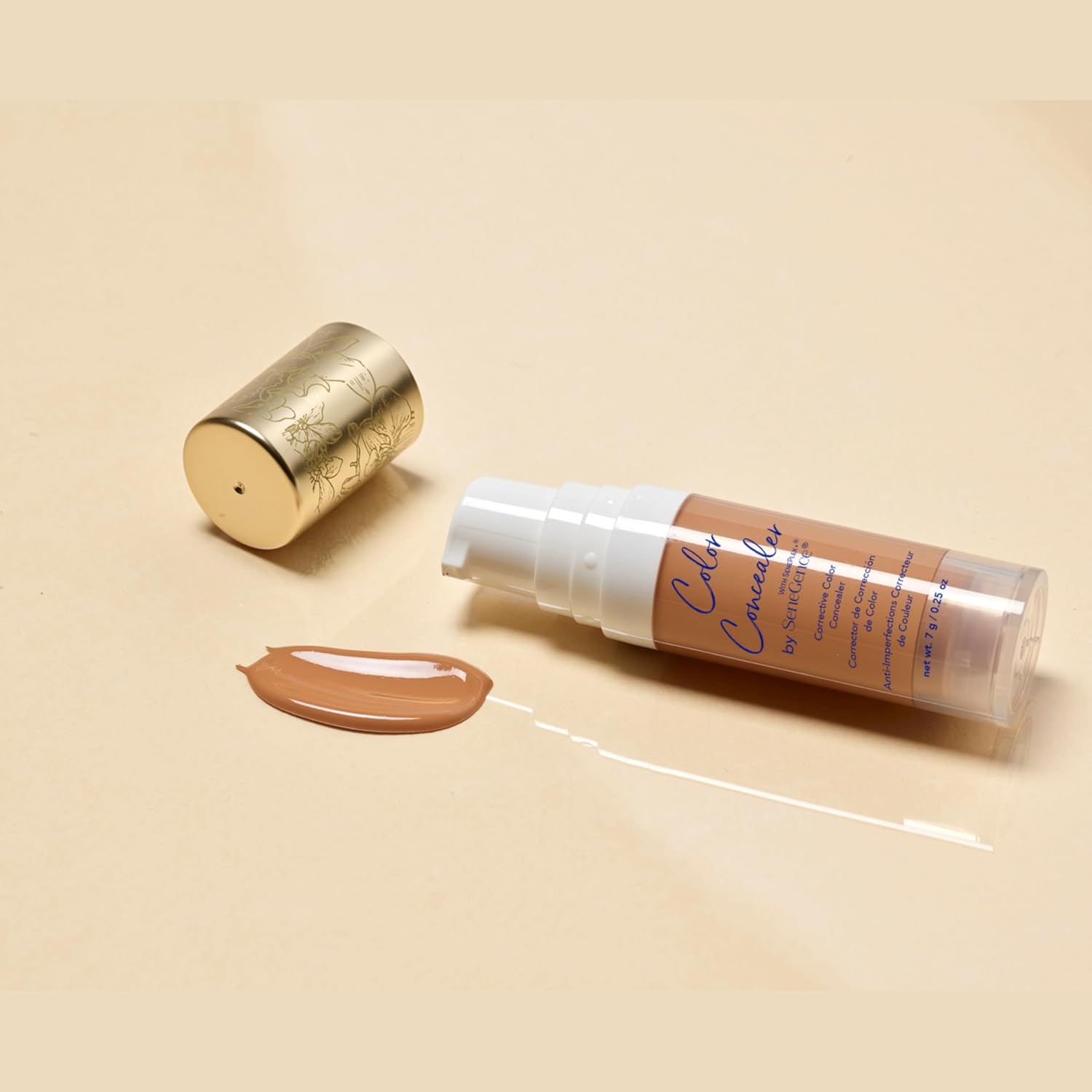 SeneGence Corrective Color Concealer, Deep, 0.25 Fl Oz, Anti-Aging Benefits, Hydrating Aloe Vera Juice, Vitamin B & E for Even Skin Tone and Flawless Coverage - Image 8