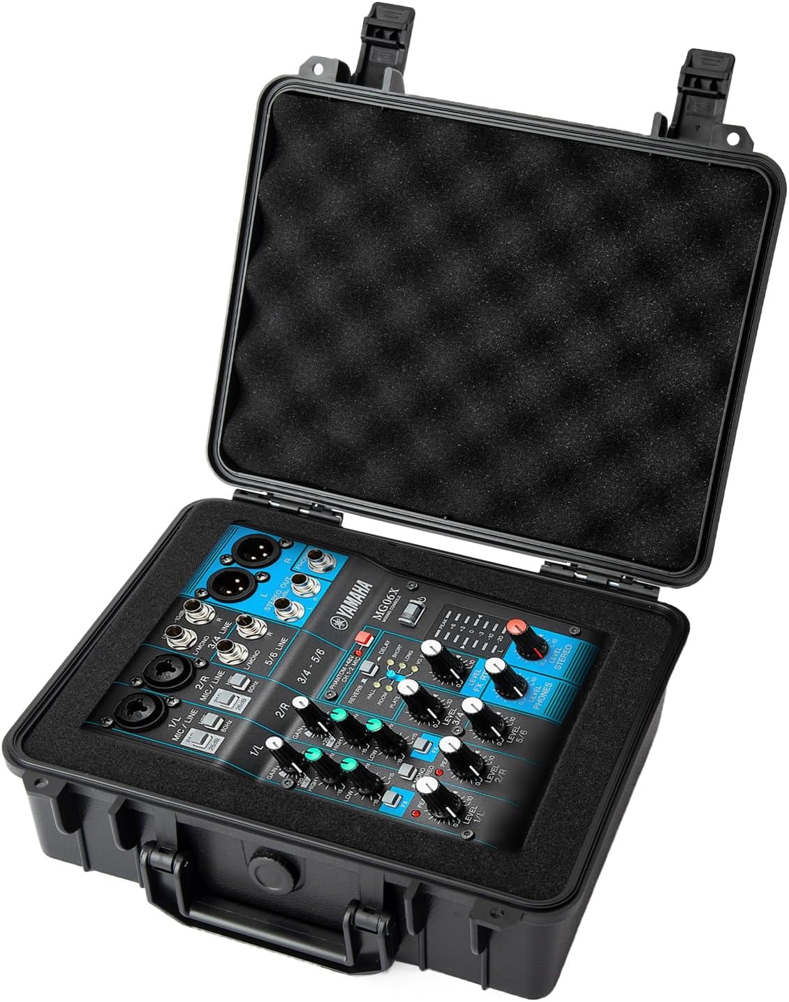 Mixer Case - Hard Shell Carrying Case Compatible with YAMAHA MG06X /MG06 /AG06 /AG06mk2/ AG03/AG03mk2.