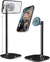 Cooper MagStand - Adjustable Magnetic iPhone Stand for Desktop & Video Recording, Compatible with MagSafe, iPhone 17 Pro Max, 16/15/14/13/12, Small Tripod