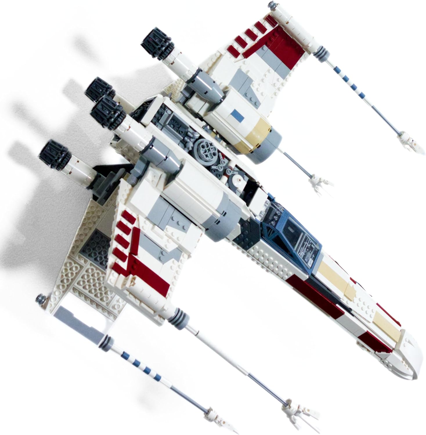 Click & Calm Co. Wall Mount for Star Wars UCS X-Wing Starfighter 75355 – Secure & Stylish Display, Easy Installation for Collectors
