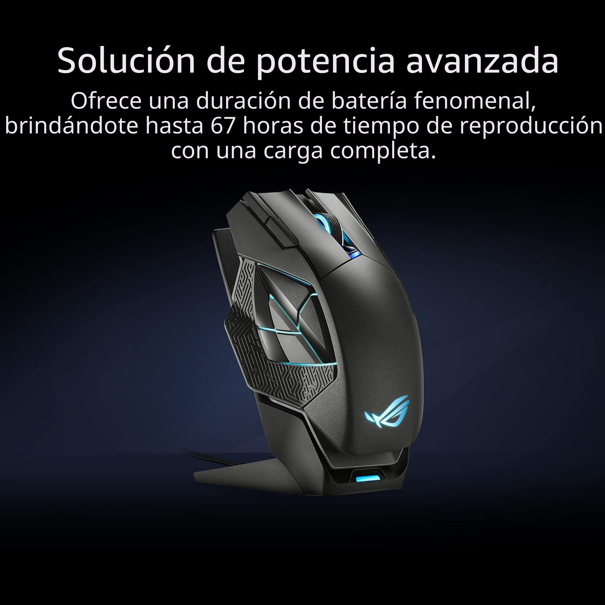 Amazon.com: ASUS ROG Spatha X ratón inalámbrico para juegos