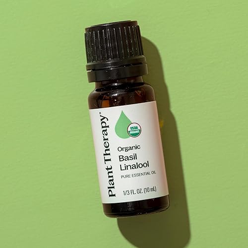 Miniatura 7 de Plant Therapy Aceite esencial de linalool de albahaca orgánico certificado por USDA, 10 mL, 100% puro, grado terapéutico