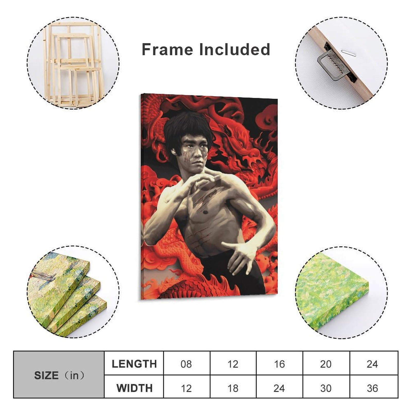 Amazon.co.jp: Bruce Lee ブルース・リー 映画 ポスター2 プリント