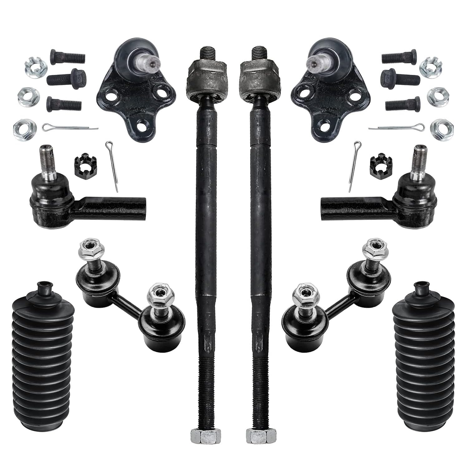 Amazon.com: Detroit Axle - Front 10pc Suspension Kit for 96