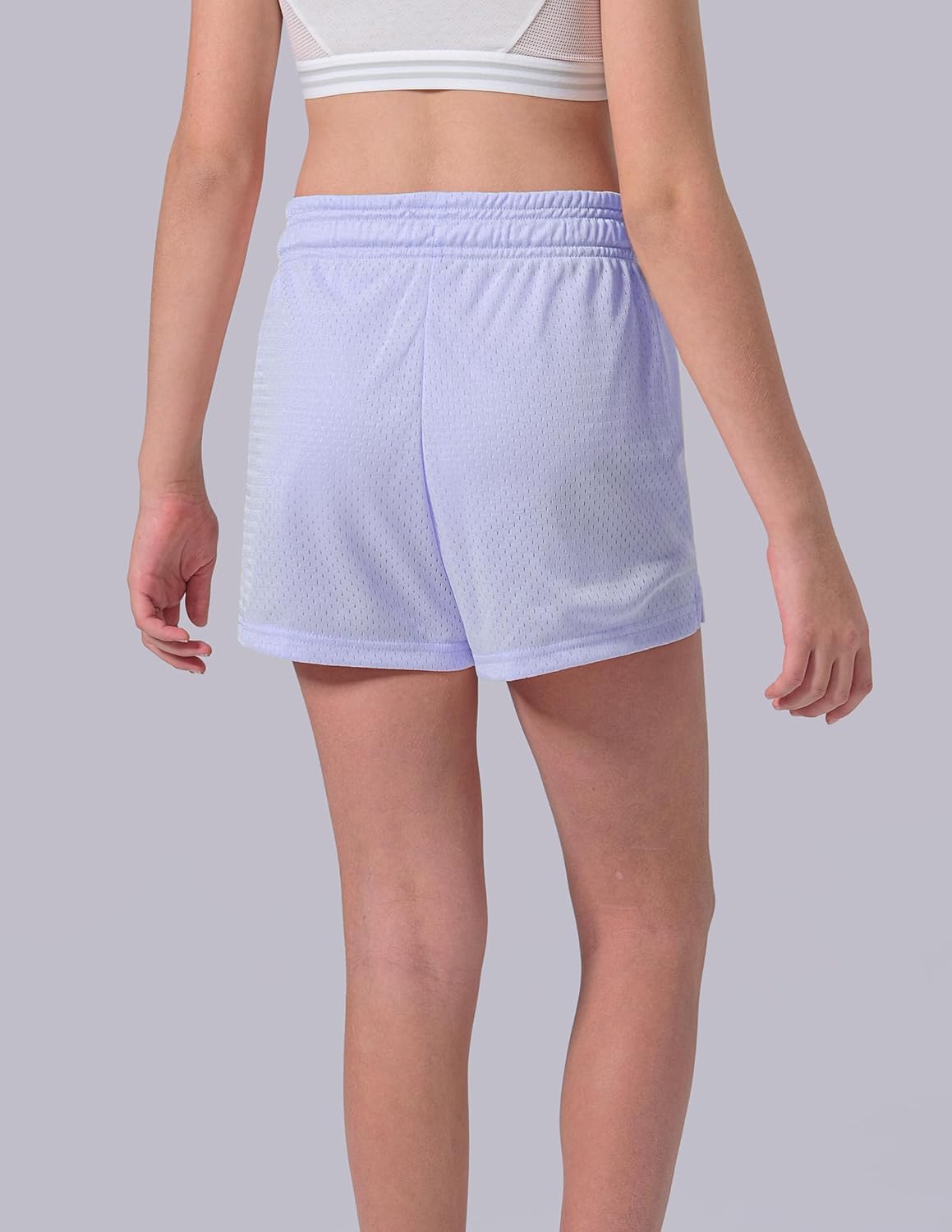 Liberty Pro 4 Pack: Girls Airy Mesh Active Athletic Sport Shorts, Youth Running Performance Clothes with Pockets - Image 5