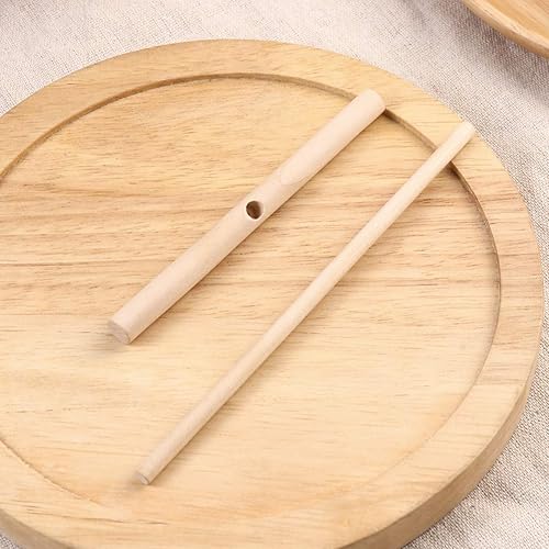 Miniatura 6 de Cabilock Crepe de madera distribuidor de panqueques distribuidor de masa uniformemente papel fino panqueques plancha herramienta