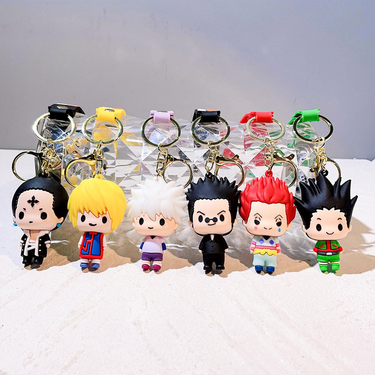 ハンターハンター　アクリルキーホルダー　レオリオ&クラピカ ハンターハンター アクリルキーホルダー レオリオ&クラピカ