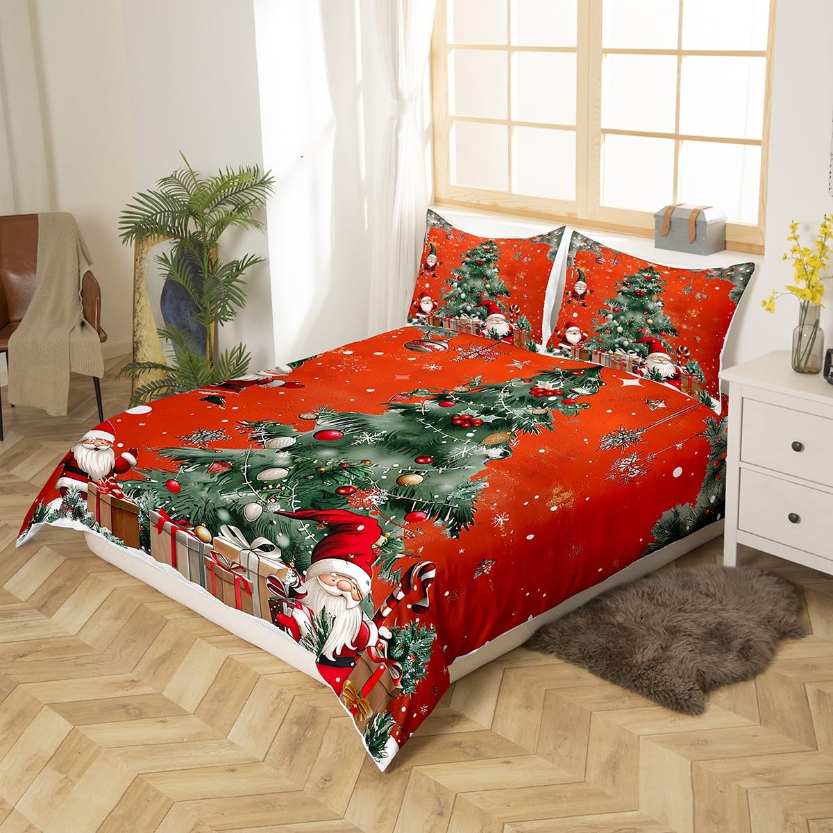 StarFashion 3D Christmas Duvet Cover Set – Jack Skellington Nightmare Bedding, 100% Microfiber - View #5