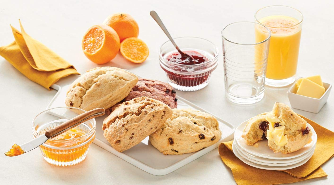 Wolferman's Berry Breakfast Box, Assorted Berry And Fruit Flavored English Muffins And Various Pastries, Coffee, Strawberry Preserves, Gourmet Breakfast Or Brunch Gift Basket, Perfect For Any Occasion