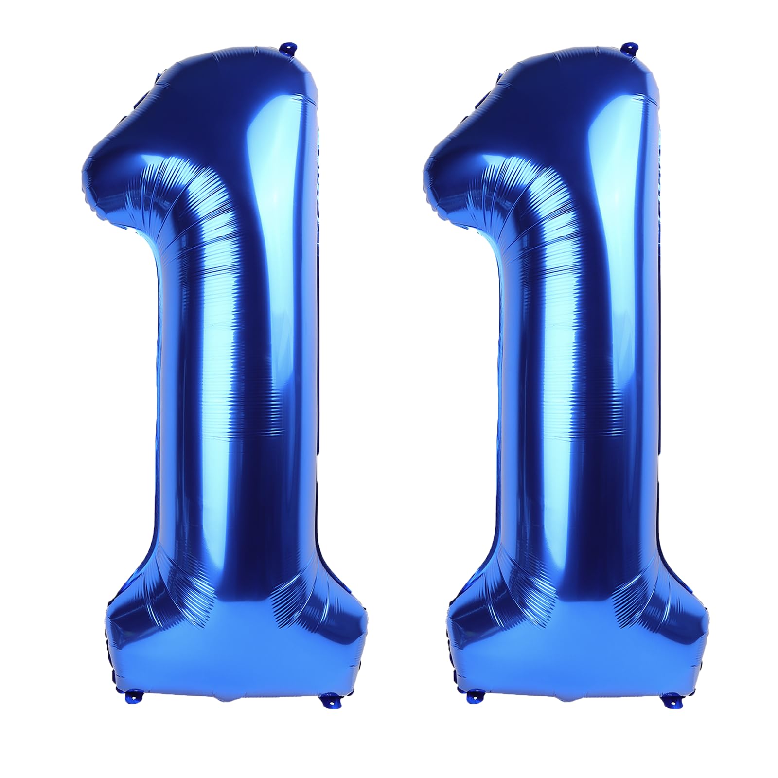 Kelfuoya Navy Blue Number 11 Digital Balloon 40 Inch | Jumbo Mylar Foil Helium Balloon - main product image