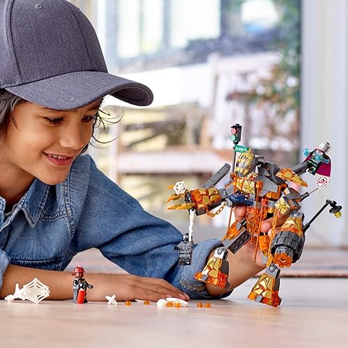 Miniatura 2 de LEGO Marvel Spider-Man Far from Home: Molten Man Battle 76128 Kit de construcción (294 piezas)