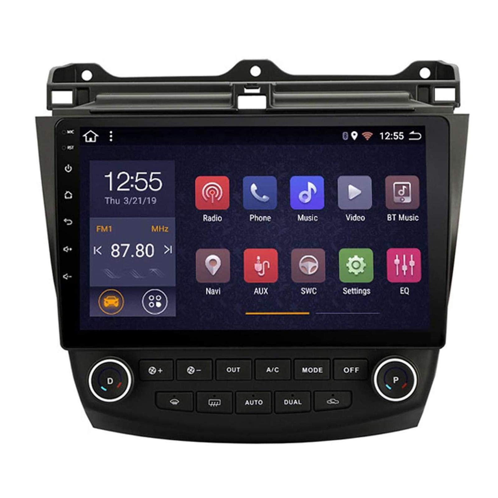 Autoradio GPS Bluetooth Android 12 compatible Honda Accord 7 2003-2007