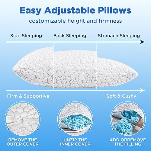 Miniatura 9 de SUPA MODERN Cooling Cervical Neck Pillows King 2 and Queen 2