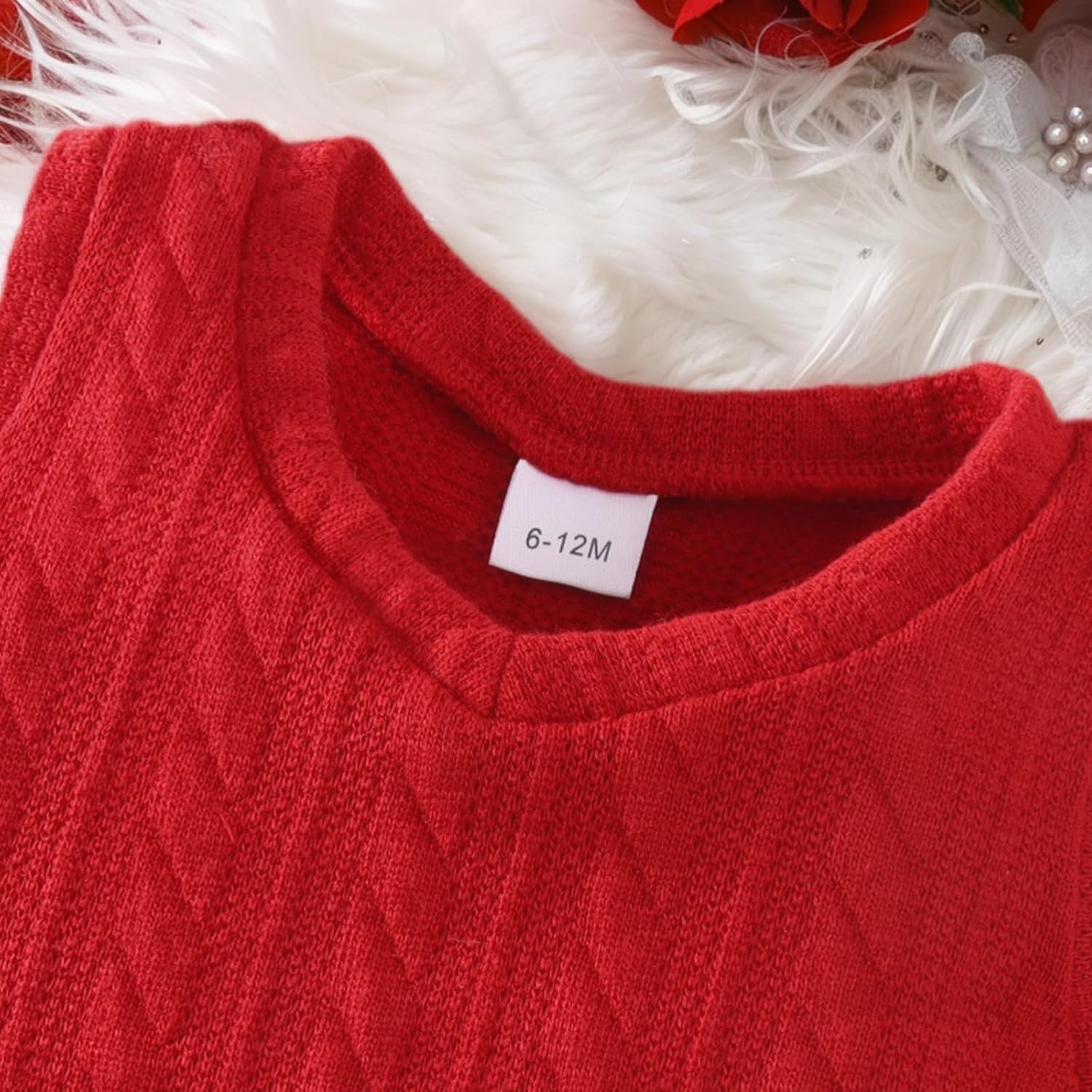 ChuYuKu Baby Girl Clothes Fall Winter Outfits Puff Sleeve Shirt Tartan Pleated Skirt Cute Vest Set Toddler Girl Dress Holiday - Image 3