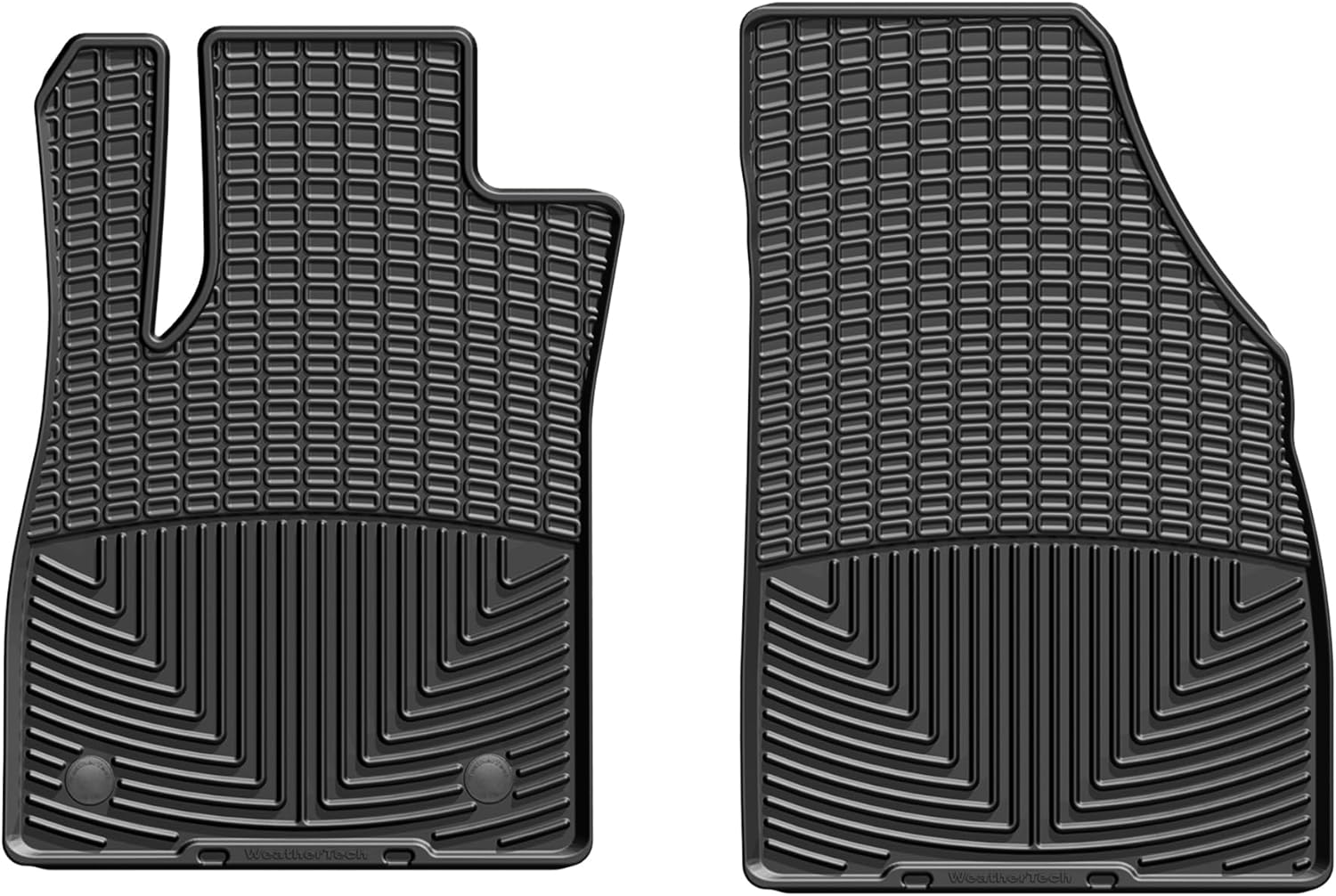 WeatherTech All-Weather Floor Mats for Chevrolet Trax, Encore 1st Row (W368), Black