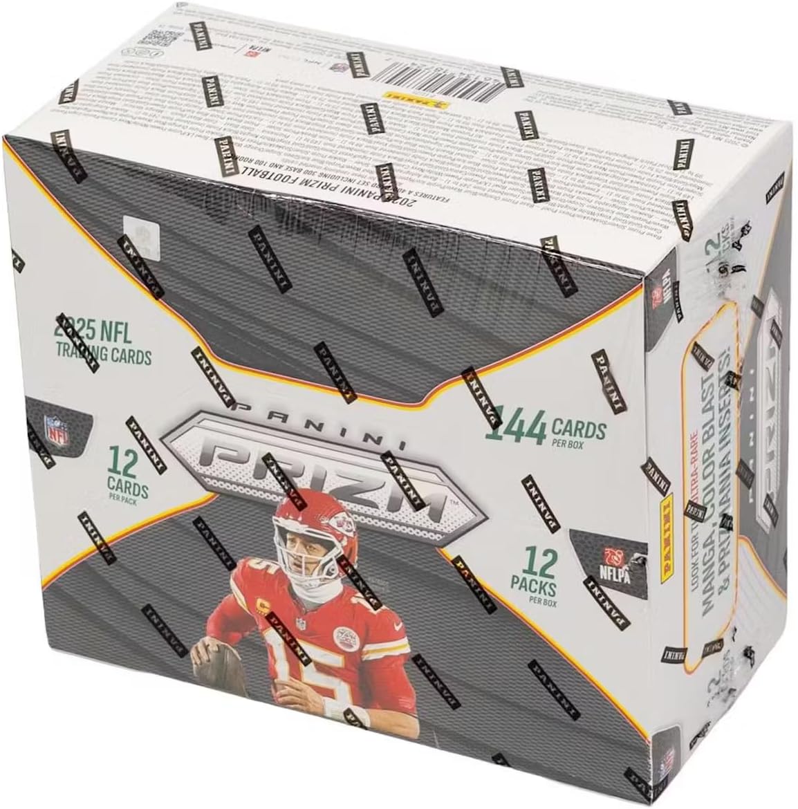 2025 Panini Prizm Football Hobby Trading Card Box (2 Autographs Per Box)