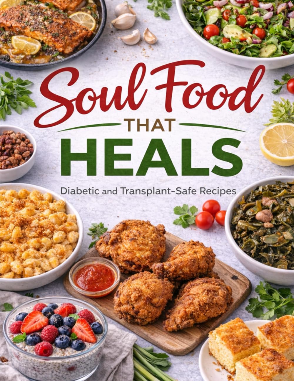 Soul food that heals: Diabetic and transplant safe recipes