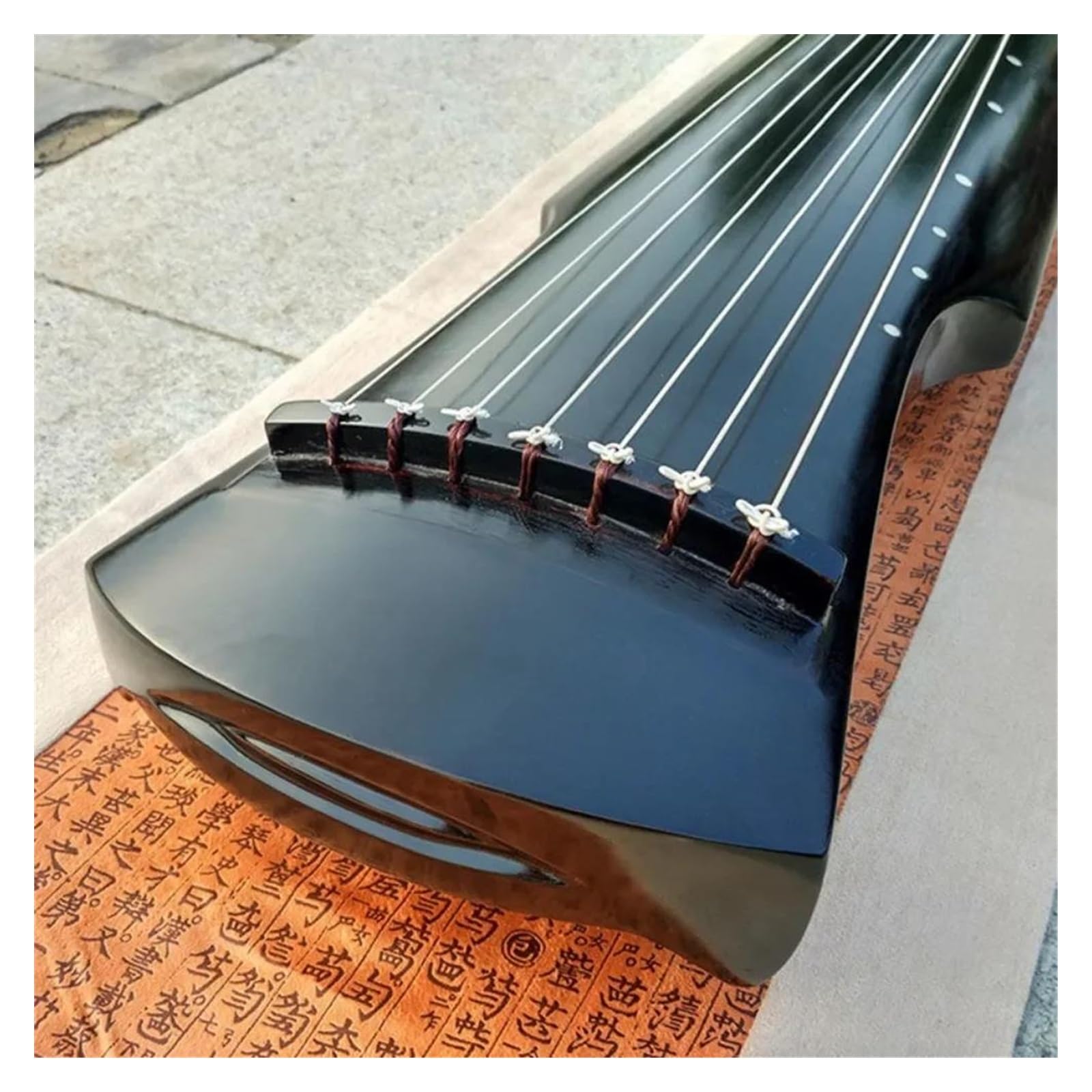 Profesjonalny Instrument Strunowy Guqin Siedmiostrunowy instrument Guqin wykonany ręcznie dla początkujących z akcesoriami