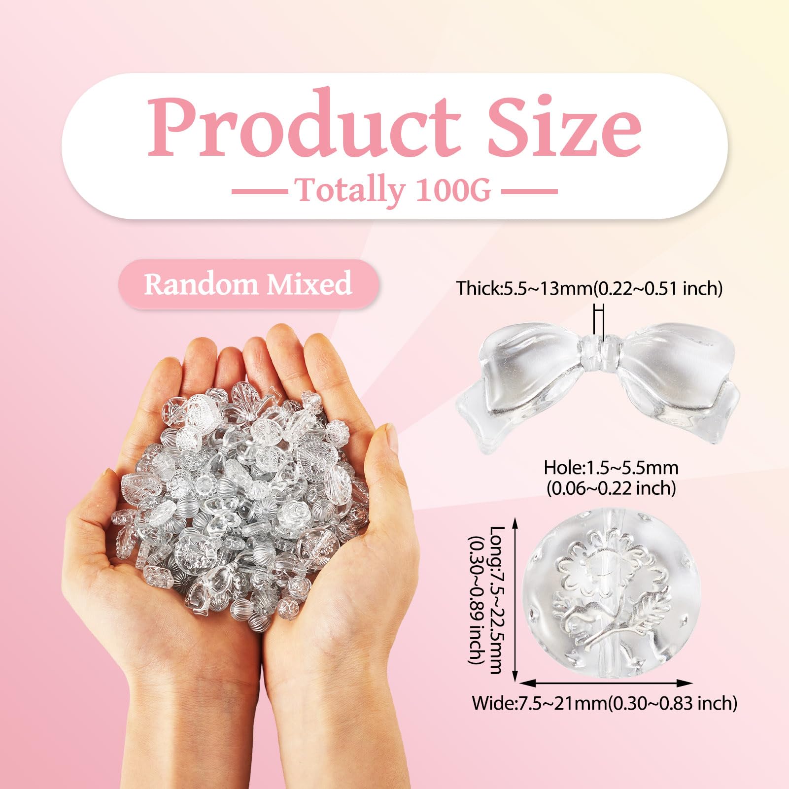 Cheriswelry 1000 stuks acryl emaille brief kralen transparante kubus A-Z alfabet kralen spacer voor doe-het-zelf sieraden ketting armband oorbel maken