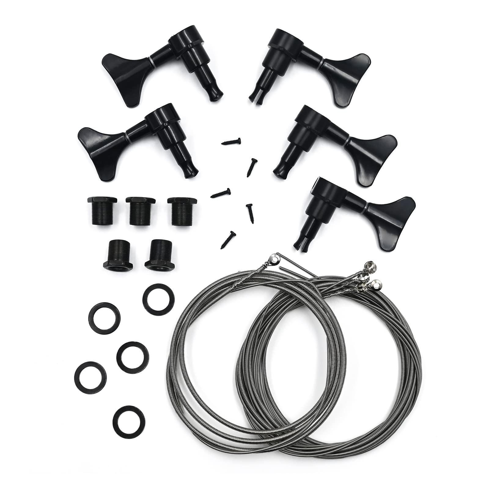 Buy 2L3R Bass Tuning Pegs Sealed Locking Keys Tuners Machine Heads with