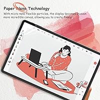 Vista 4 de bersem Paquete de 2 protectores de pantalla Paperfeel diseñados para Samsung Galaxy Tab S10 Plus/Tab S9 Plus/Tab S9 FE+ / Tab S8 Plus/Tab S7 FE/Tab
