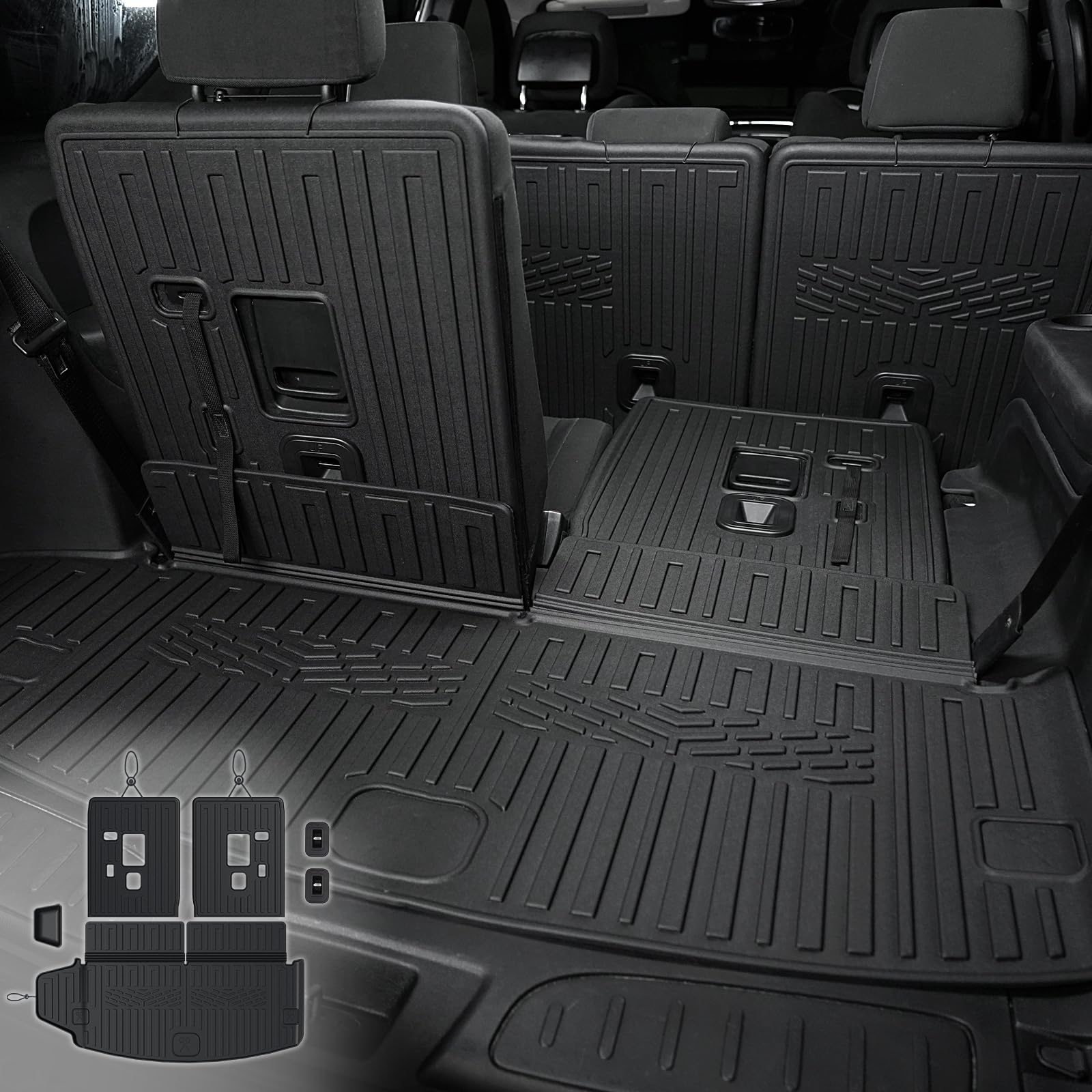 Cargo Mat for Dodge Durango 2016-2026 6/7 Seats Accessories