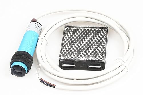 E3F-R2NK Interruptor de proximidad Interruptor de sensor fotoeléctrico 78.7 in Distancia de detección ajustable Interruptor infrarrojo de reflexión