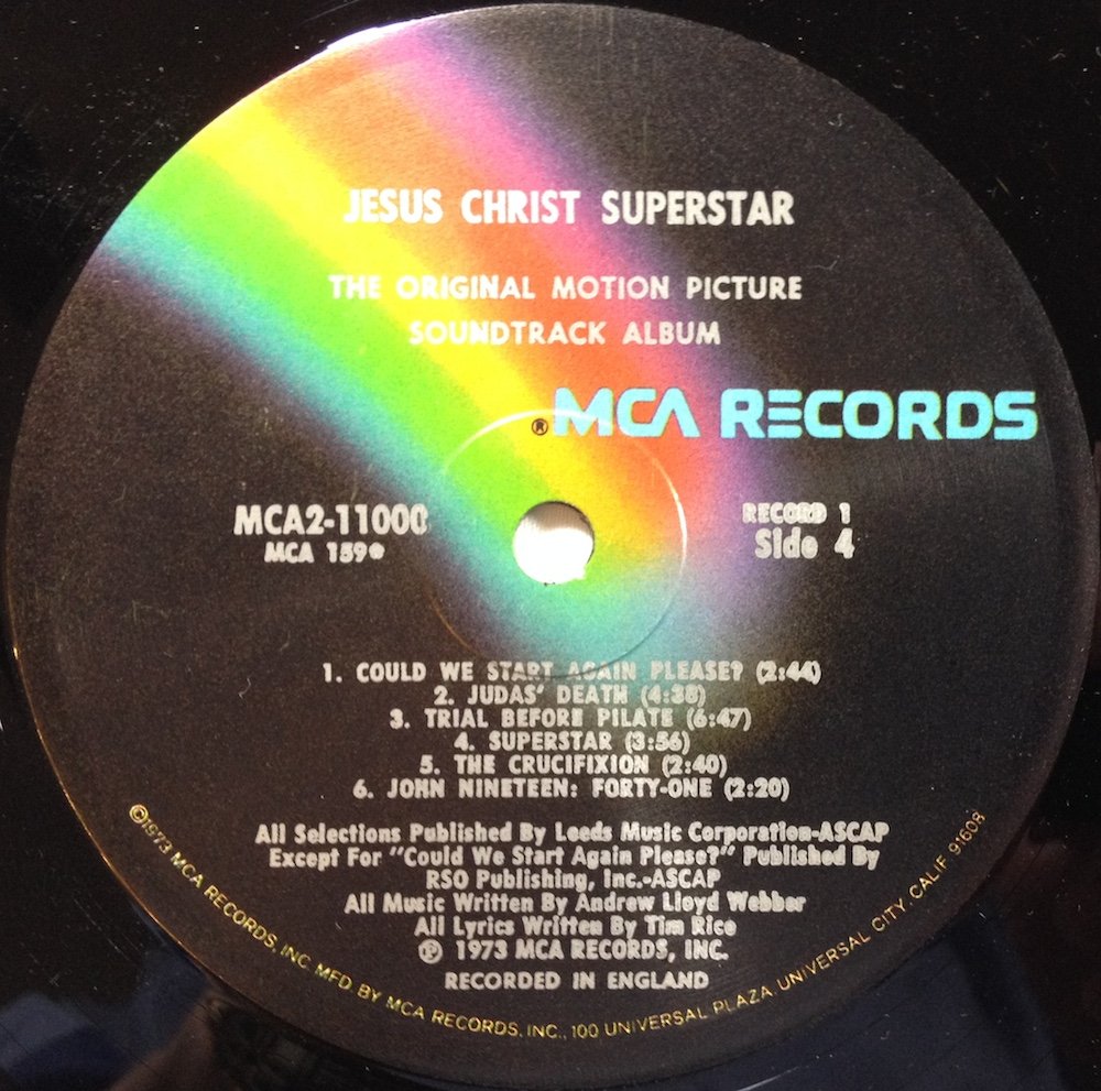 JESUS CHRIST SUPERSTAR ORIGINAL SOUNDTRACK ORIGINAL SOUNDTRACK