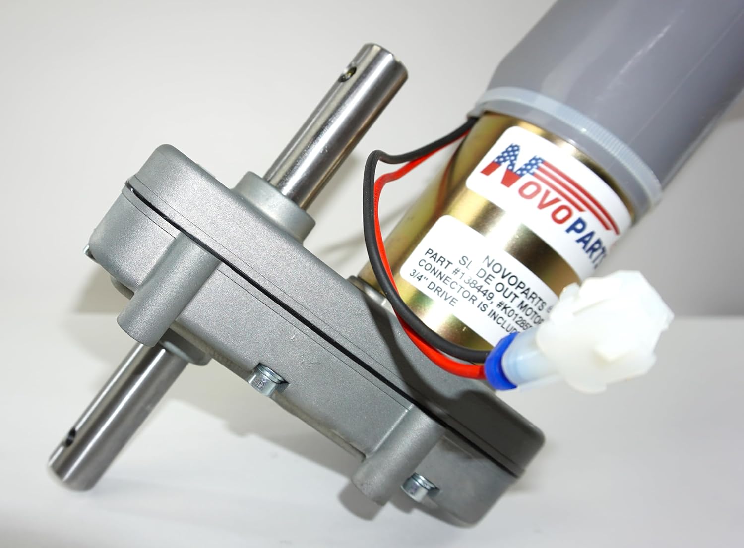 RV Slide Out Motor 138449 Replacement for Power Gear Slide Out Motor K01285D300 D-300 3/4 Inches Drive