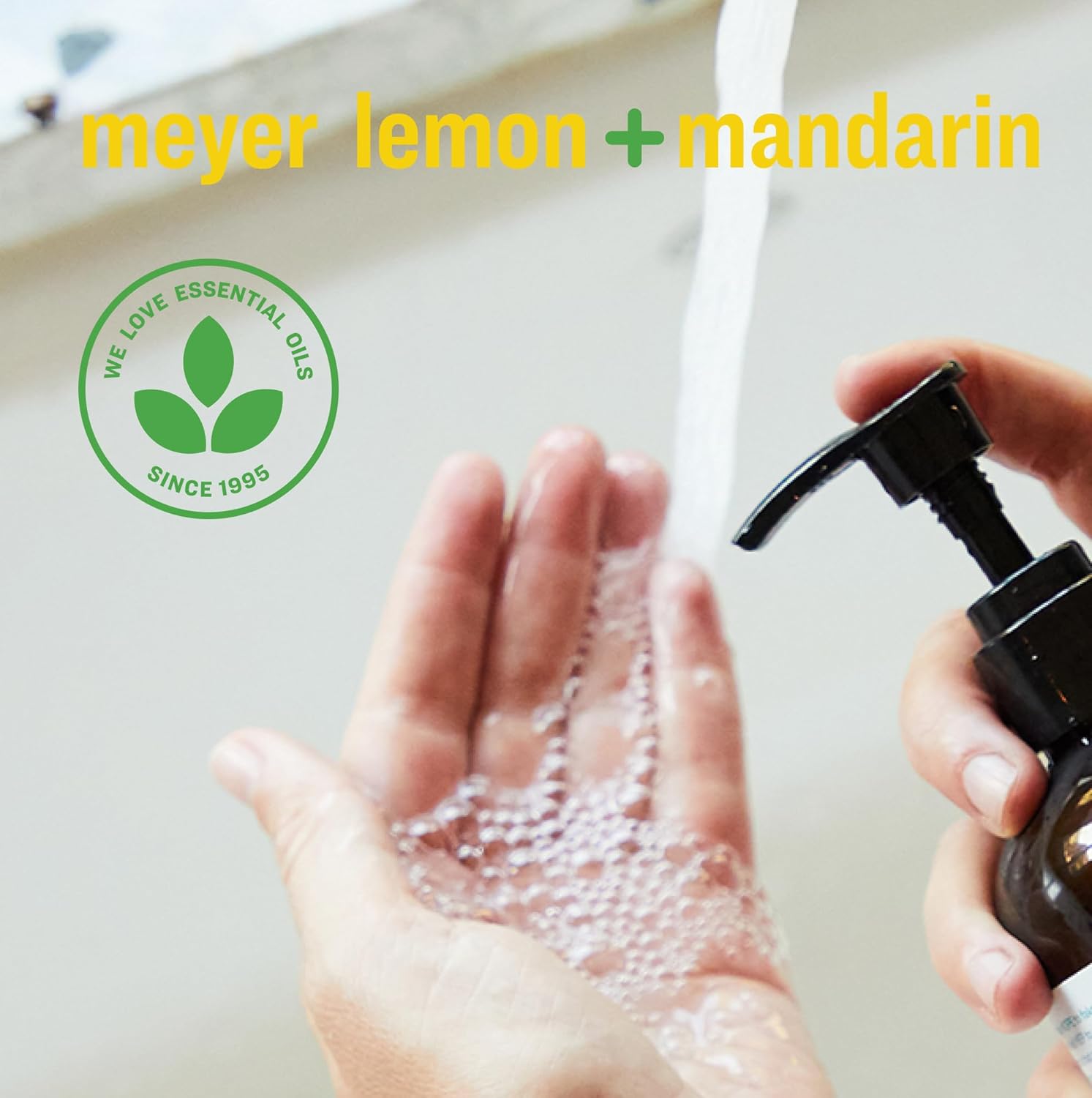 Everyone Liquid Hand Soap Refill, 1 Gallon, Meyer Lemon and Mandarin, made with Essential Oils for kitchen and bathroom - Image 4