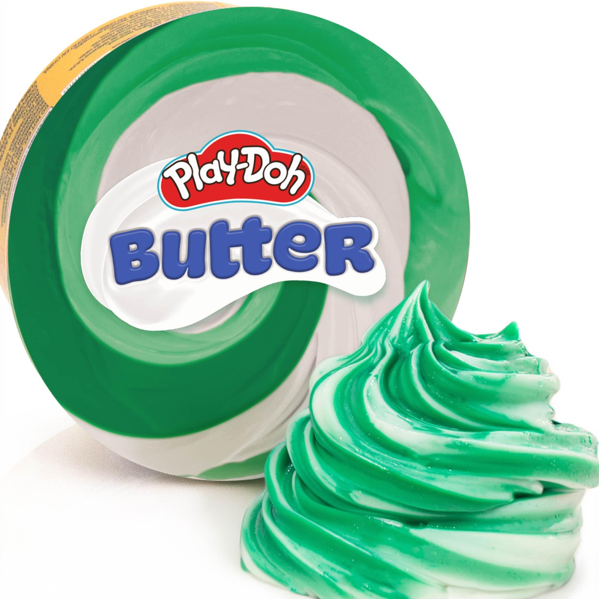 Play-Doh Scented Butter Slime for Kids Green White Mint Chocolate Chip Ice Cream Scent Popular Toys Gifts and