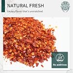 Soeos Flakes de Chili haut de gamme Sichuan 7 oz (198g) Toutes naturelles, non-OGM, moyennes épices chaudes pour la cuisine.