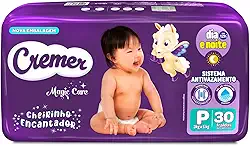Fralda Cremer Jumbo P 30 Unidades