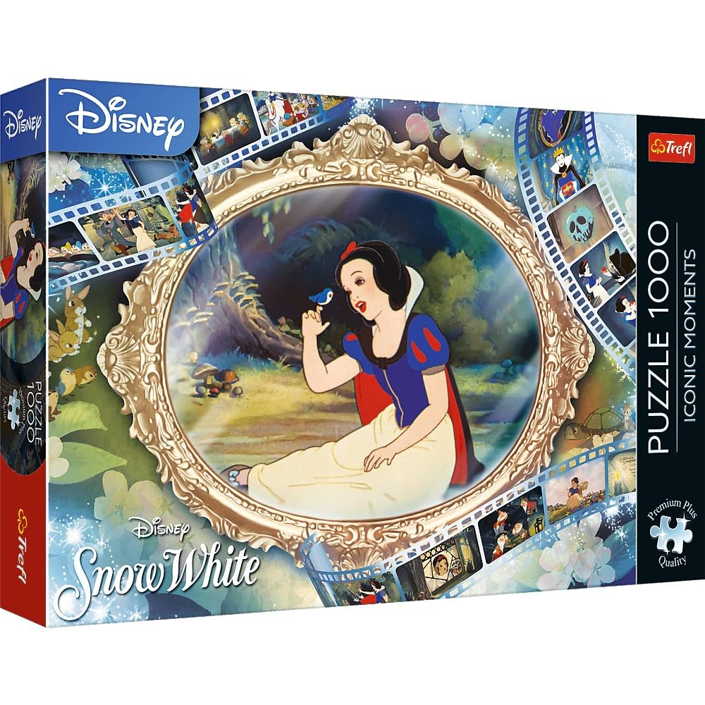 Trefl Premium Plus Quality Iconic Moments: Snow White-1000, Puzzle Series with the Most Loved Figures, Perfectly Matching Pieces, for Adults and Children from 12 Years, Multicoloured, 10833
