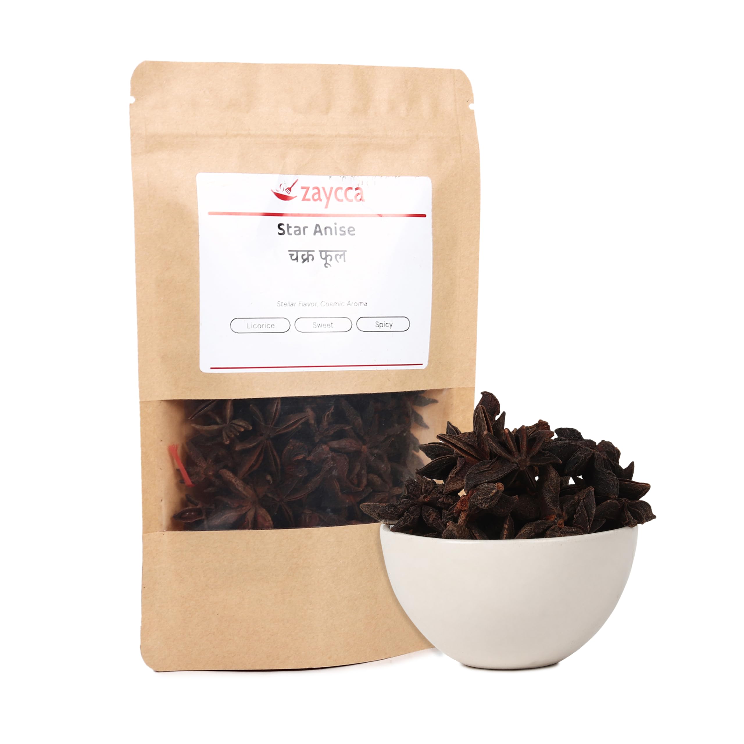 Star Anise | Chakra Phool | Badian Khatai | चक्र फूल 50grms - Image 2 thumbnail