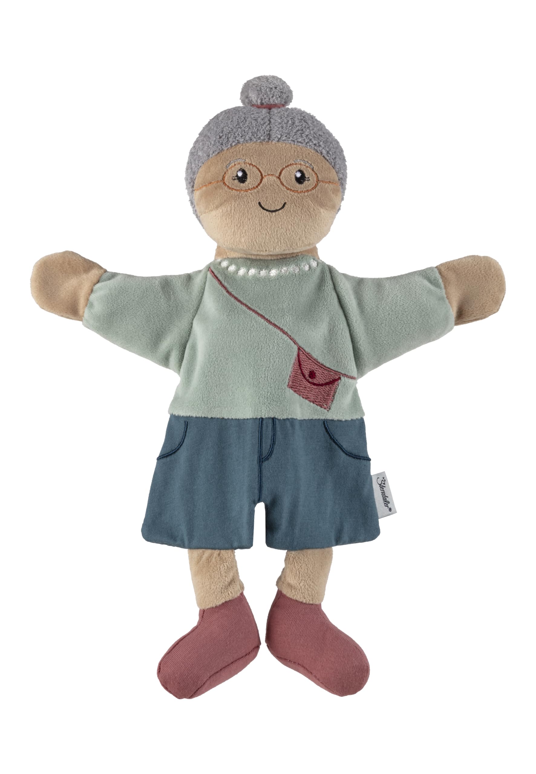 Sterntaler Mini Peluche Pecora Con Sonaglio - Morbido Compagno Per Neonati E Bambini, Beige