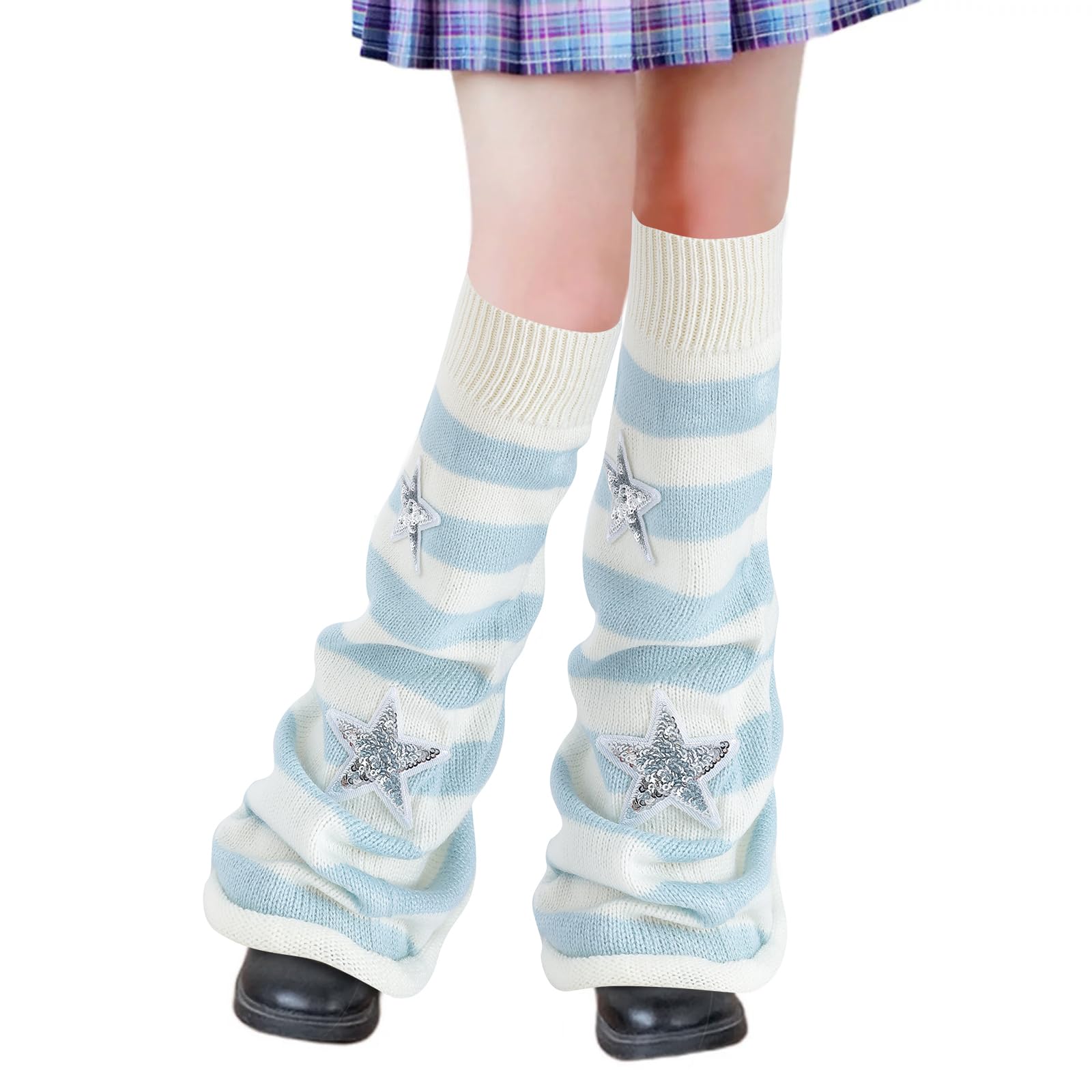 Leg Warmers for Women Kawaii Leg Warmer Cute Legwarmers Japanese Socks Emo Lolita Gyaru Harajuku Accessories-image-45