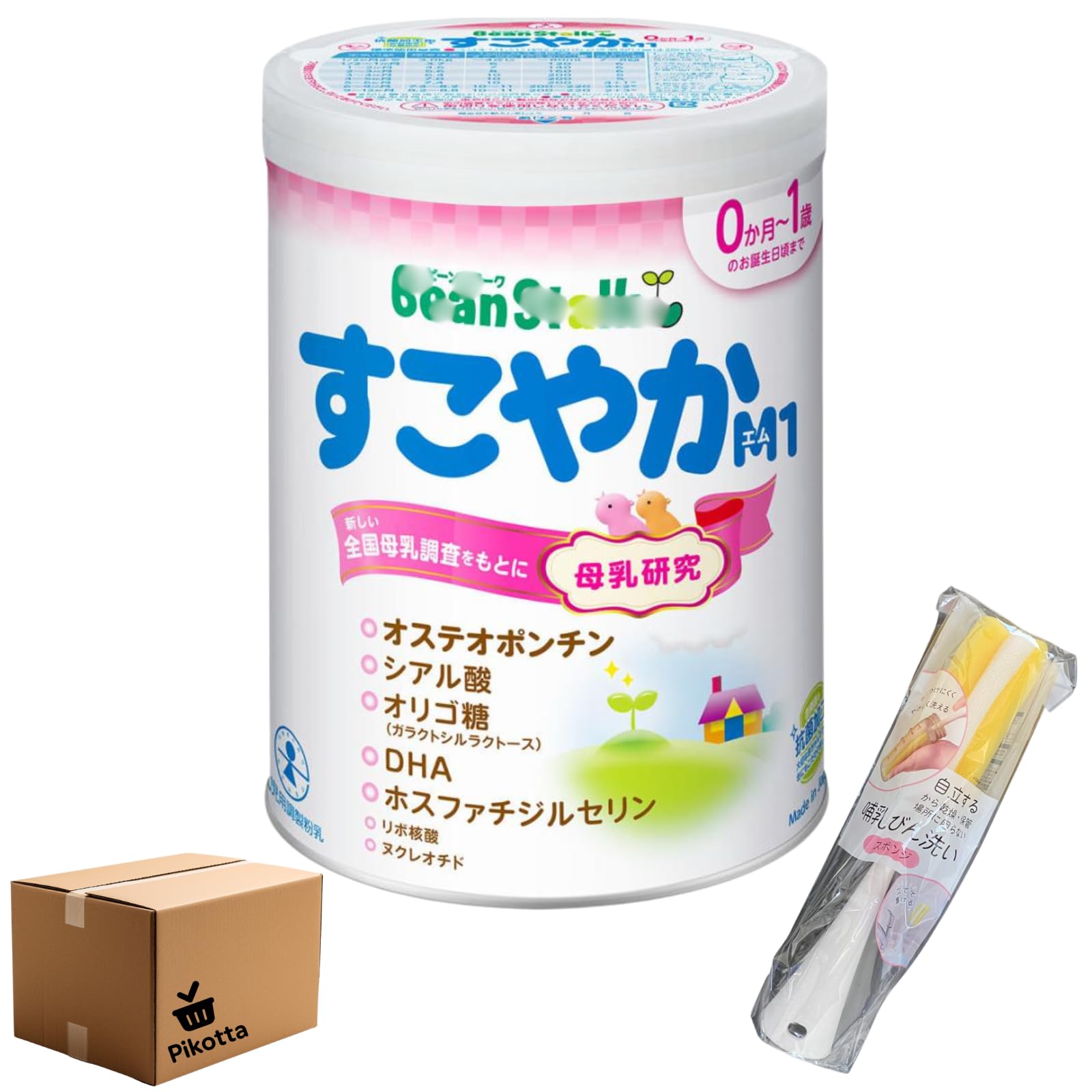 粉ミルクはいはい810g3缶、すこやか800g1缶 Amazon.co.jp: すこやかM1 大缶 800g × 1缶 哺乳びん洗いスポンジ付き