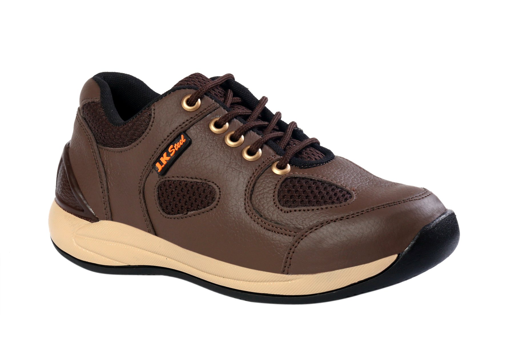 JK PORT Mens New Safety Shoes Brown (B079FZCGGV) Amazon Price History, Amazon Price Tracker
