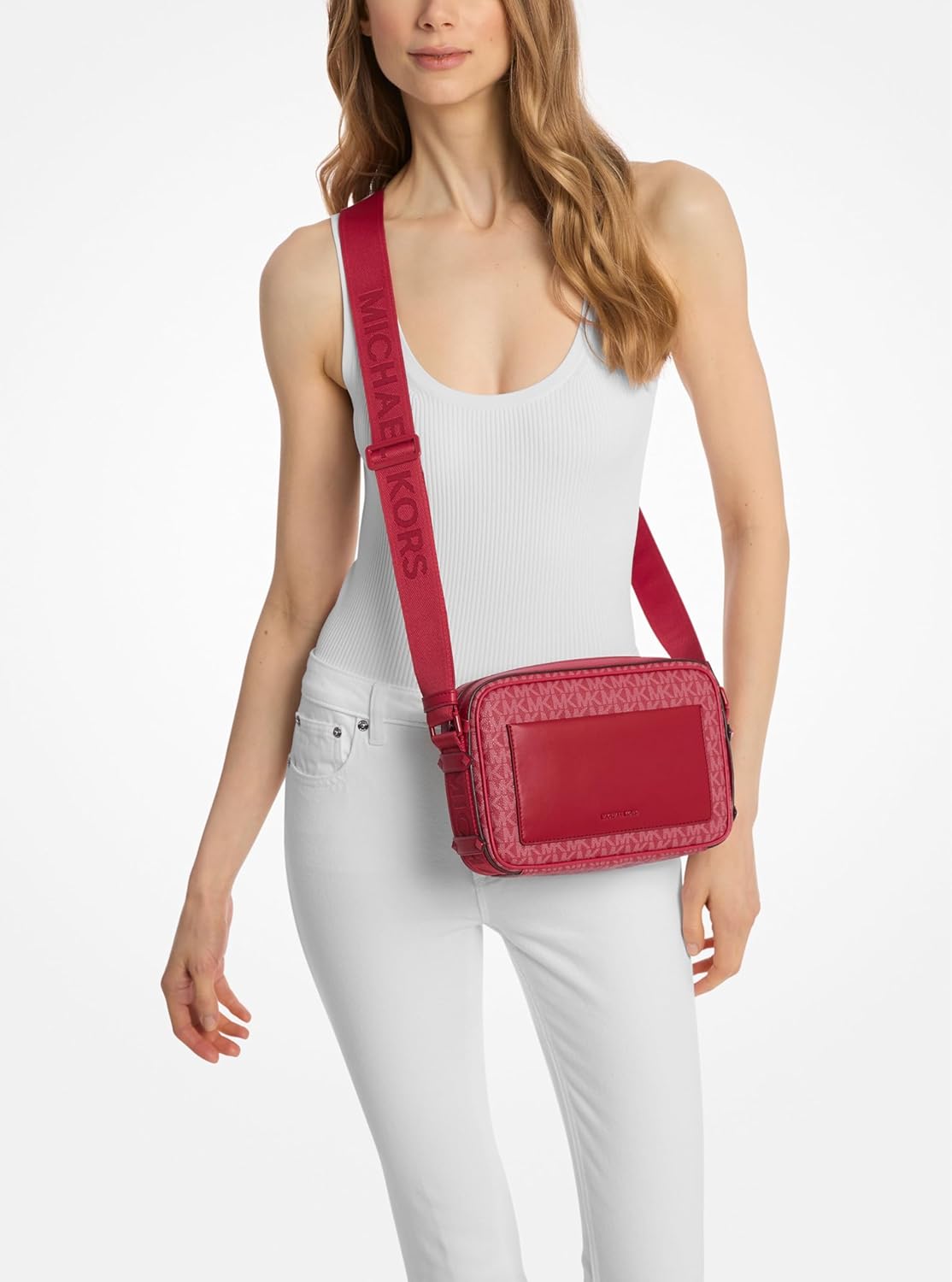 Michael Kors Women's Maeve Large Pocket Crossbody Bag - Image 3