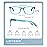 Loycco 2 Pairs Quality Blue Light Blocking Computer Reading Glasses Spring Hinge Glasses for Reading Anti Eyestrain Readers Men Women grey and blue 2.5