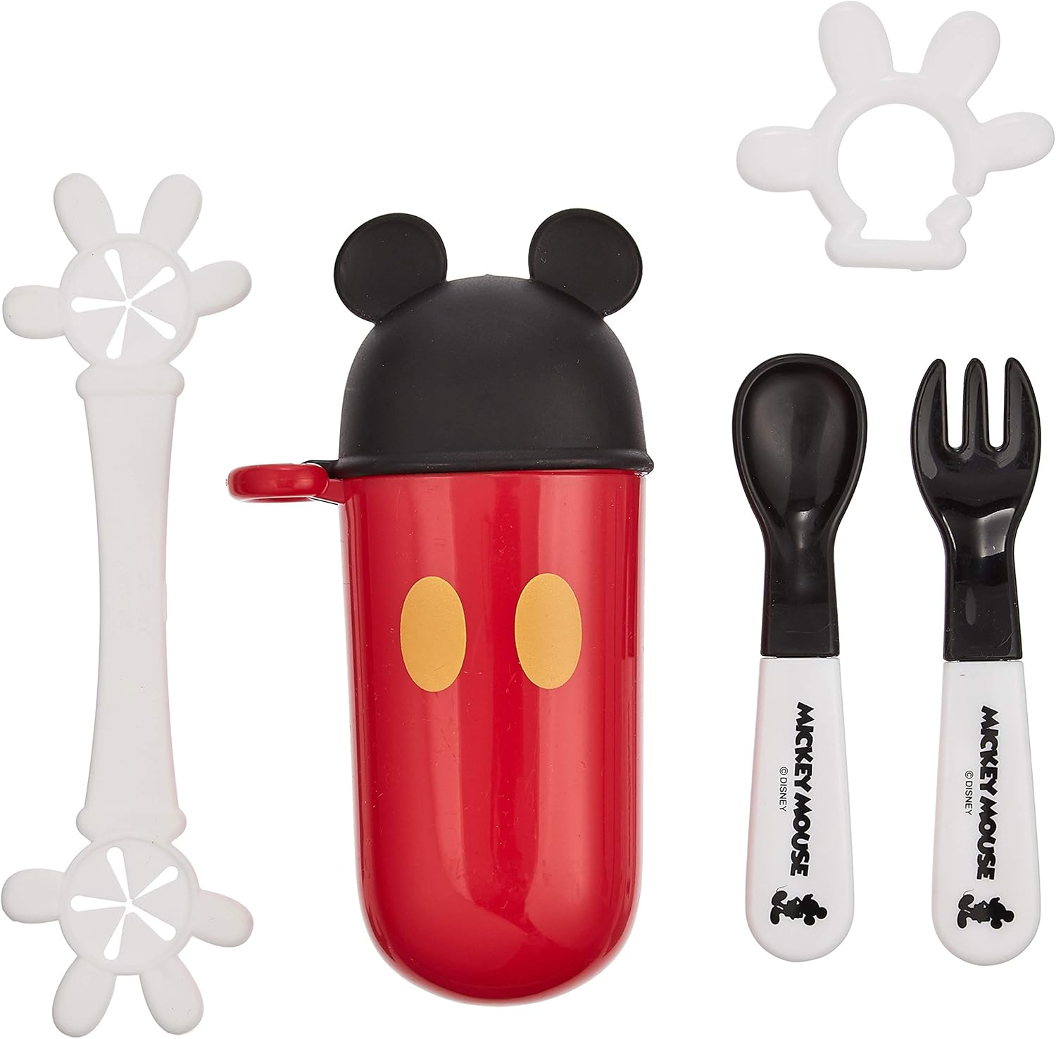 Amazon 錦化成 離乳食時のお出かけに ビブクリップセット ミッキーマウス 離乳食調理器具 ベビー マタニティ 通販