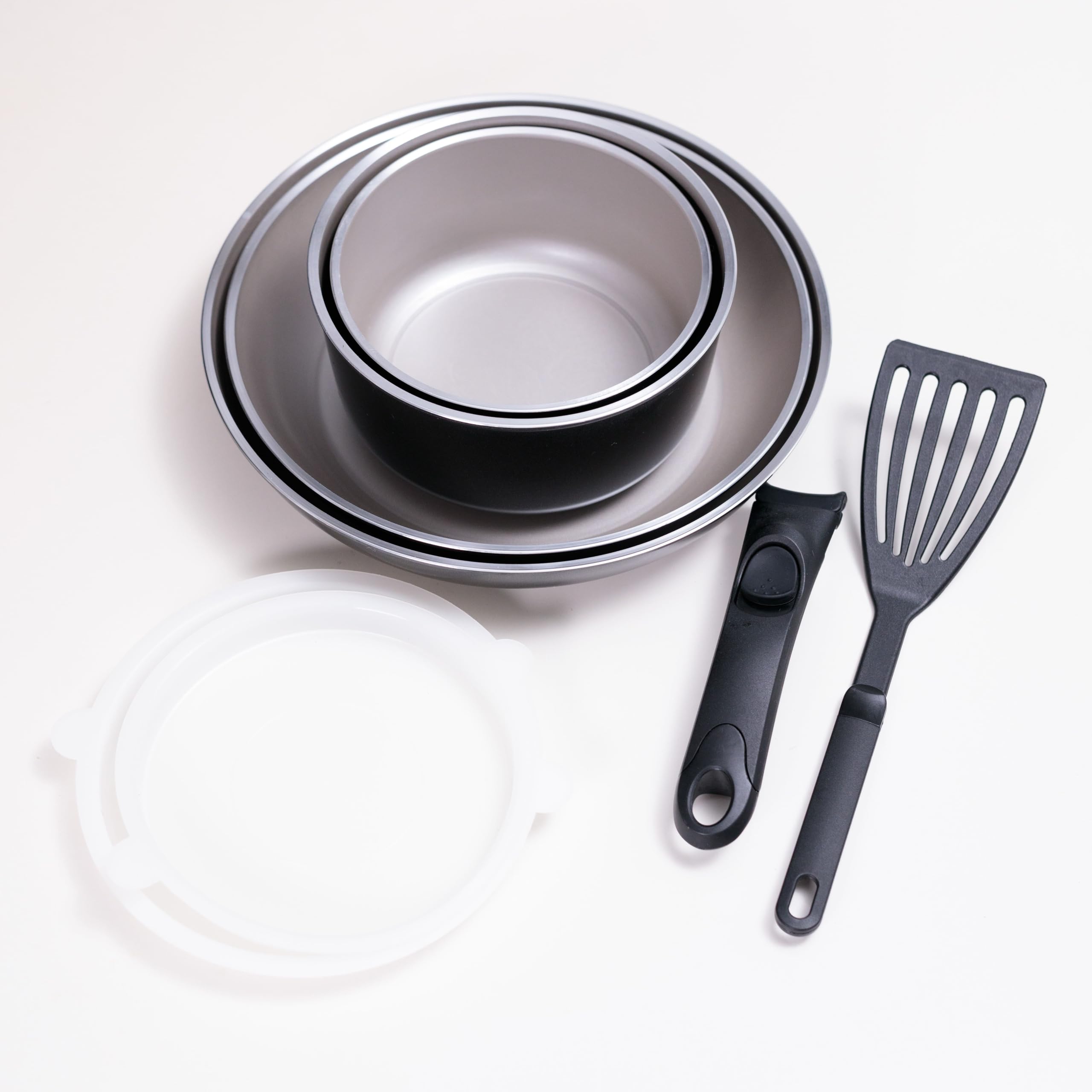 Kamberg Batterie de Cuisine 8 pcs, sauteuse, induction, made in France, sans PFOA/PFAS